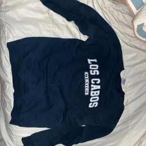 Yacht Club Navy Sweatshirt
